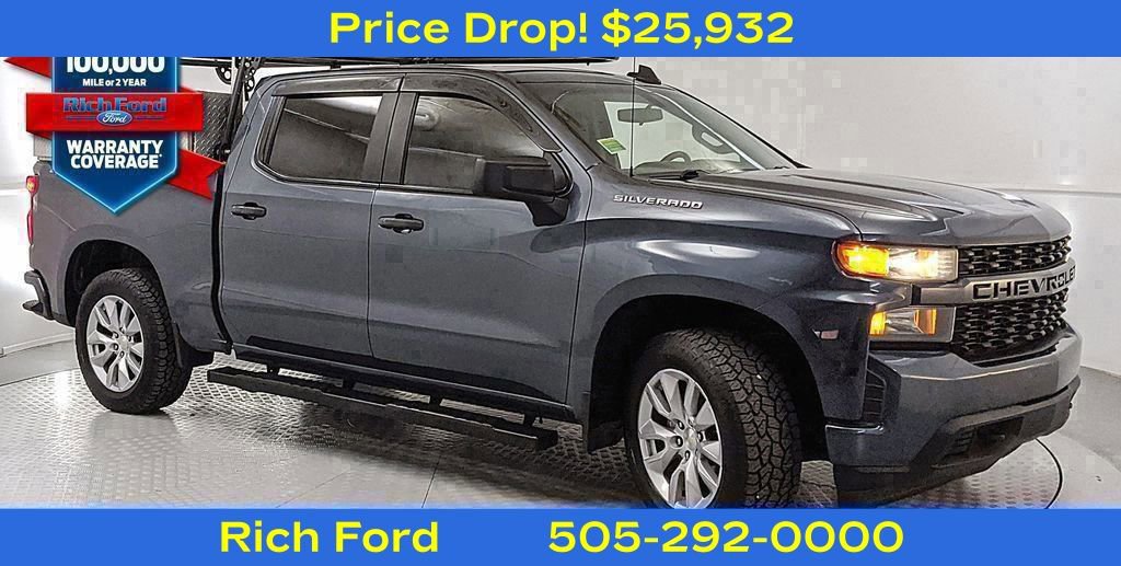 Used 2020 Chevrolet Silverado 1500 Custom w/ Custom Value Package