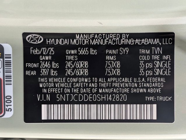 Used 2025 Hyundai Santa Cruz SEL image 10