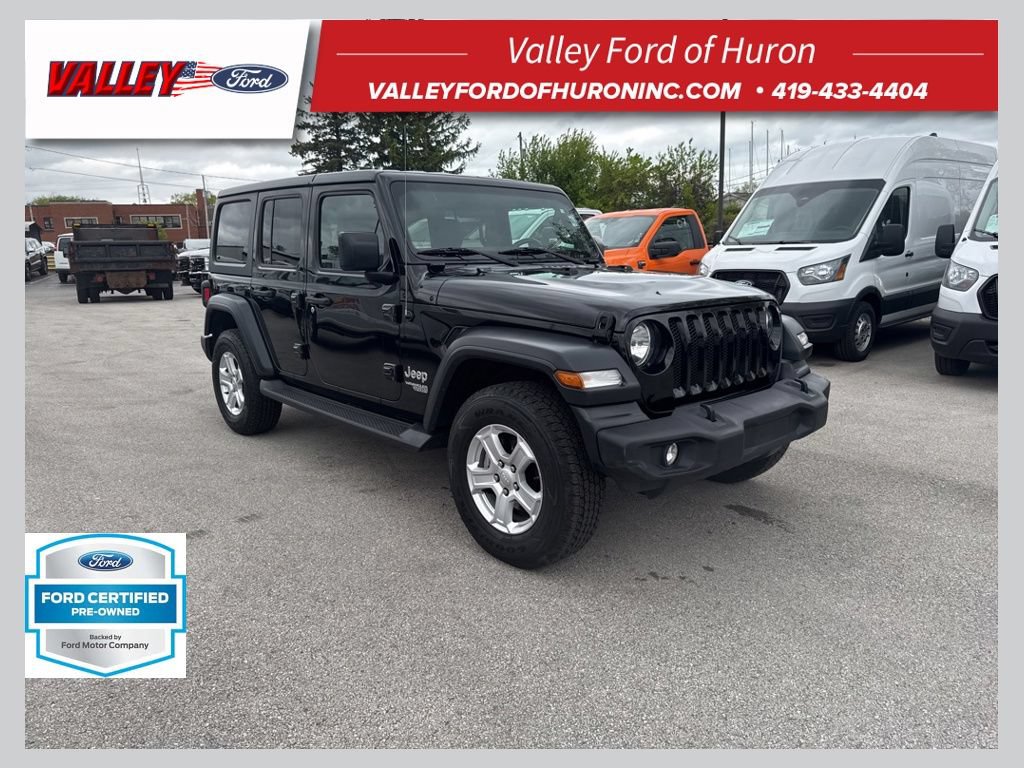 Used 2019 Jeep Wrangler Unlimited Sport S AWD/4WD image 1