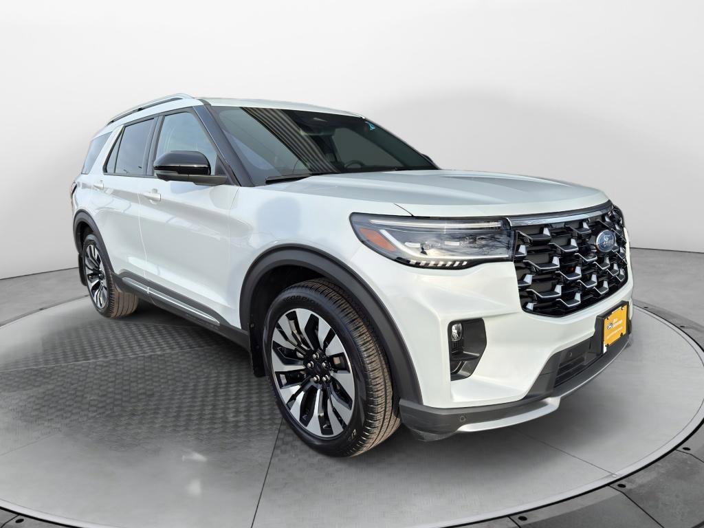 Certified 2025 Ford Explorer Platinum w/ LUX Leather Package