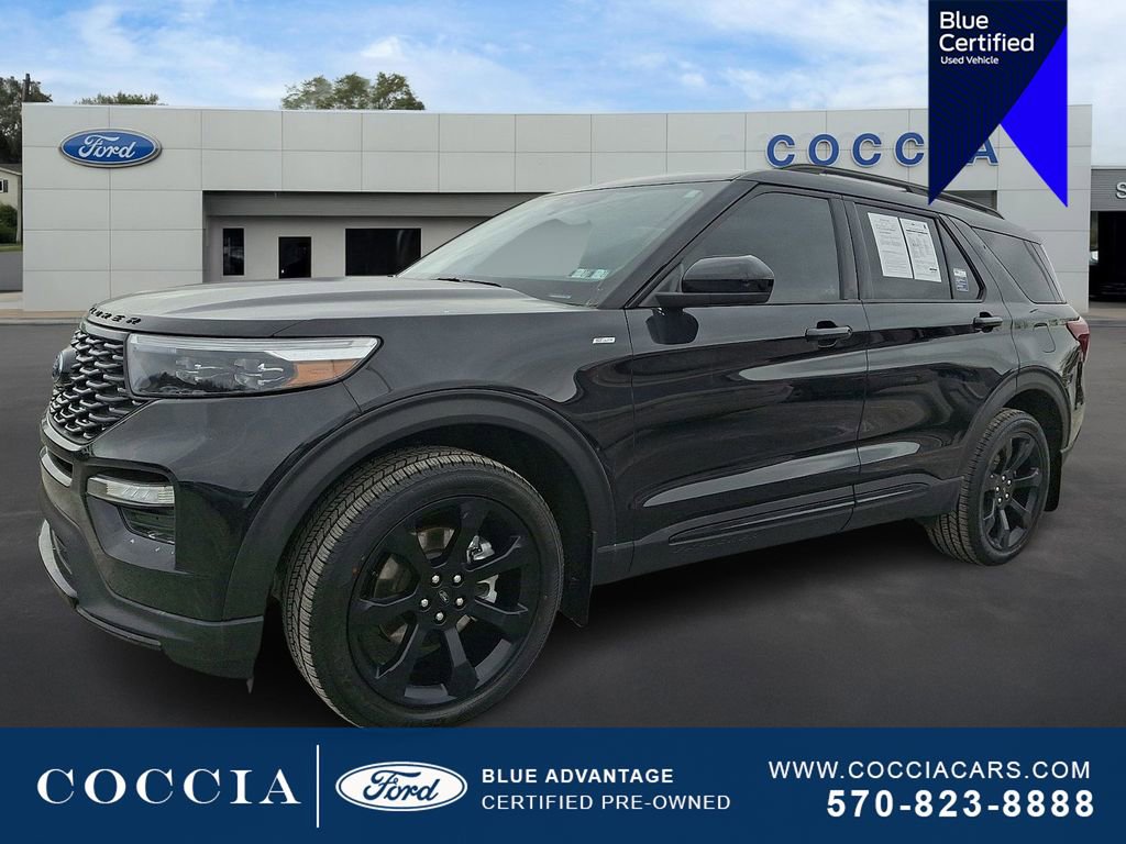 Certified 2024 Ford Explorer ST-Line w/ Class IV Trailer Tow Package image 1
