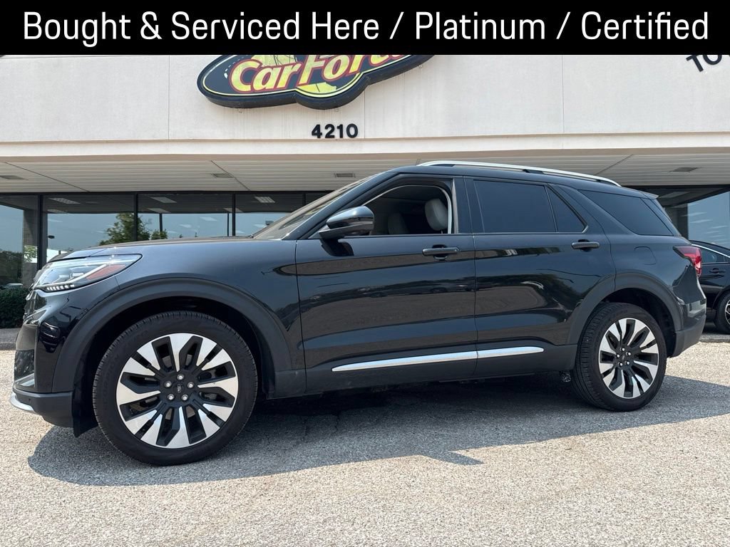 Certified 2025 Ford Explorer Platinum w/ LUX Leather Package AWD/4WD image 1