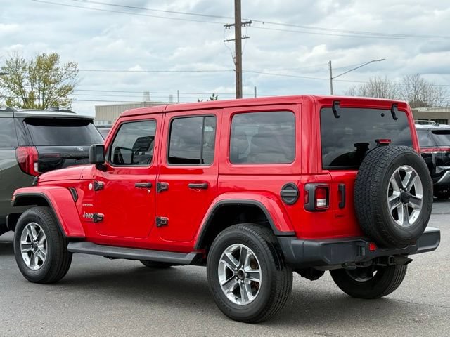 Used 2021 Jeep Wrangler Unlimited Sahara w/ Uconnect 4C Nav & Sound Group AWD/4WD image 46