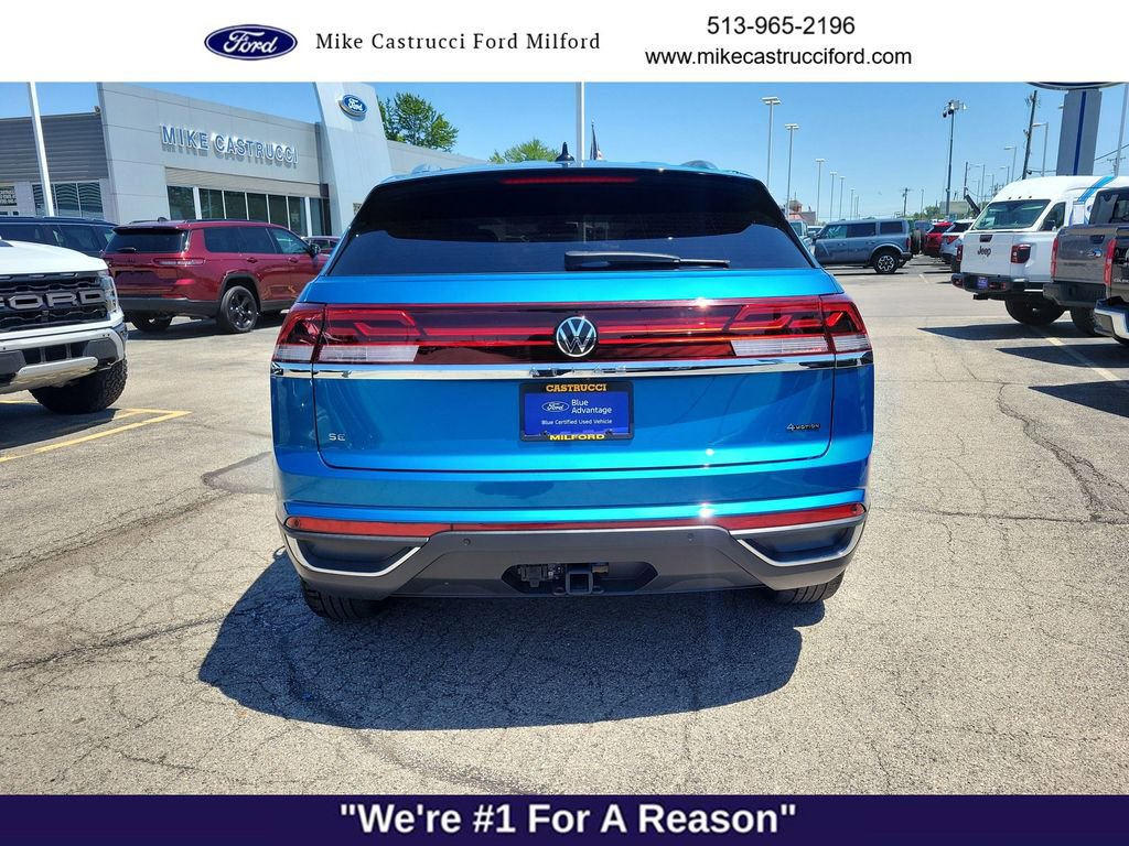 Used 2024 Volkswagen Atlas Cross Sport SE AWD/4WD image 4