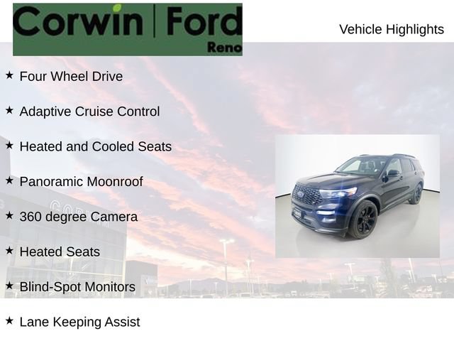 Certified 2023 Ford Explorer ST w/ Equipment Group 401A AWD/4WD image 7