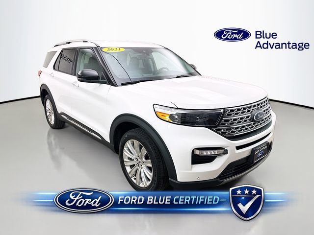 Certified 2021 Ford Explorer Limited w/ Equipment Group 301A AWD/4WD image 1