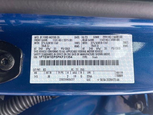 Certified 2023 Ford F150 XL w/ STX Appearance Package AWD/4WD image 16