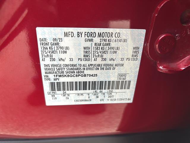 Certified 2023 Ford Explorer ST w/ Equipment Group 401A AWD/4WD image 21