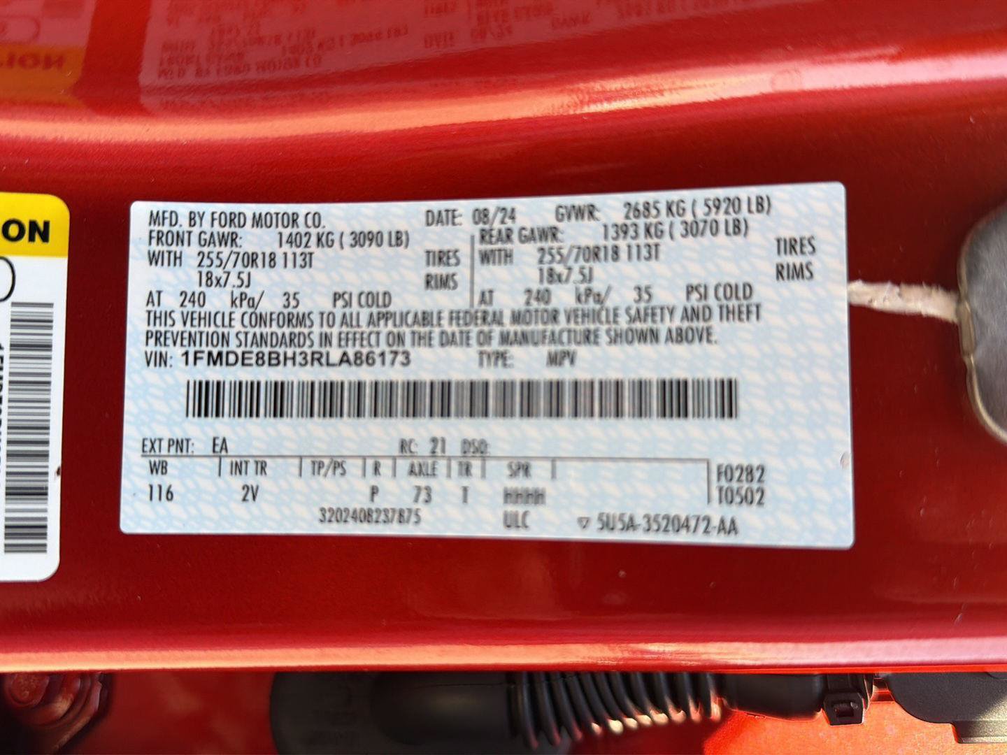 Certified 2024 Ford Bronco Outer Banks AWD/4WD image 44