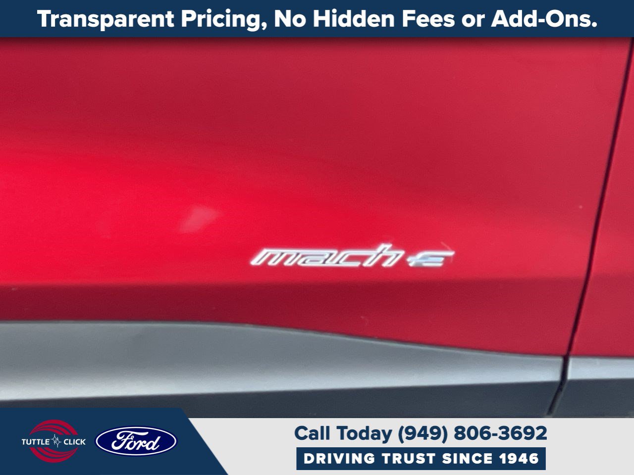 Certified 2024 Ford Mustang Mach-E Select RWD image 8