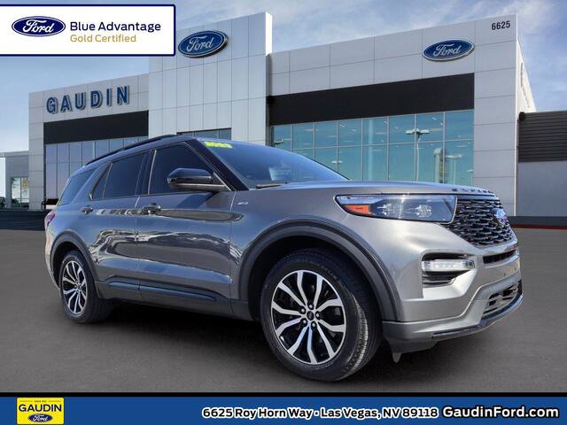 Certified 2023 Ford Explorer ST-Line w/ Class IV Trailer Tow Package