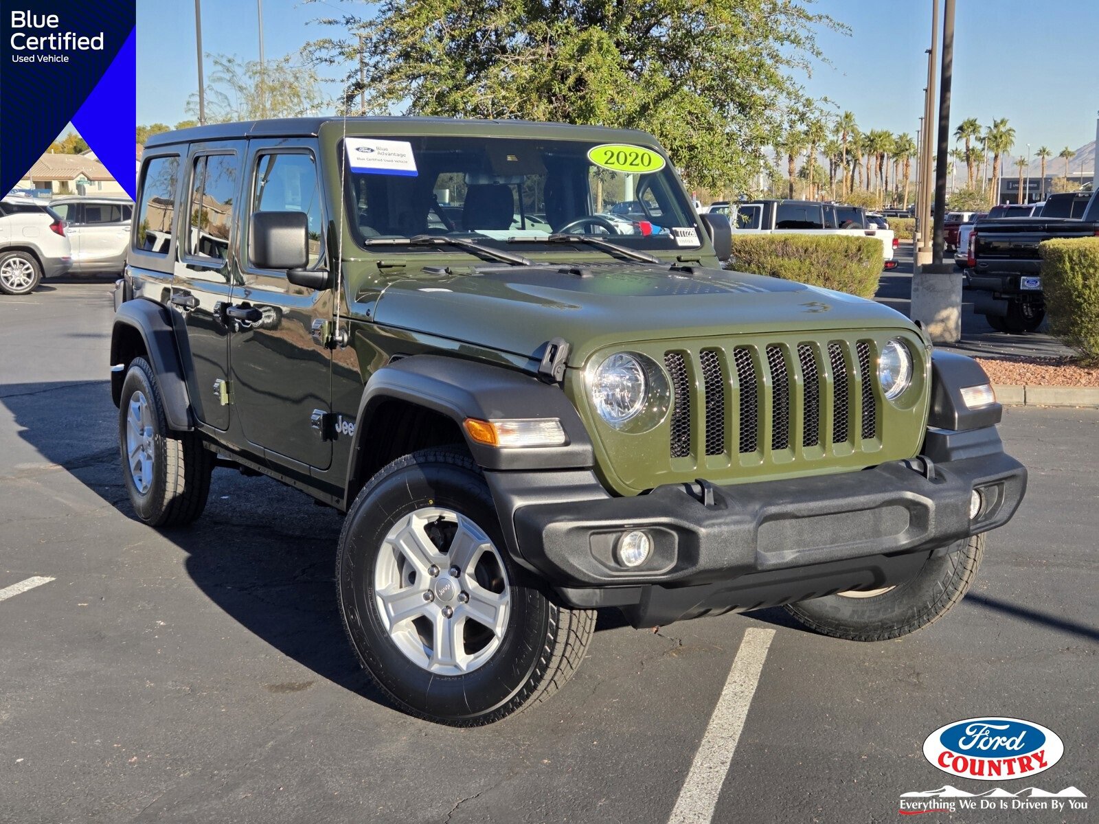 Used 2020 Jeep Wrangler Unlimited Sport S
