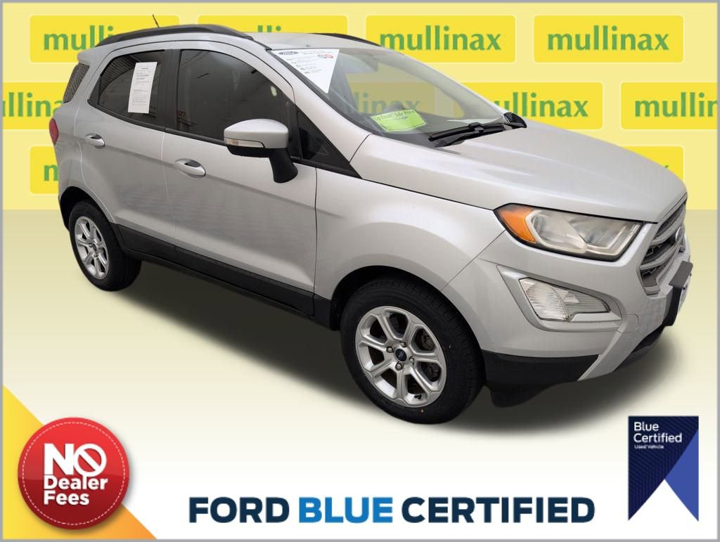 Certified 2019 Ford EcoSport SE