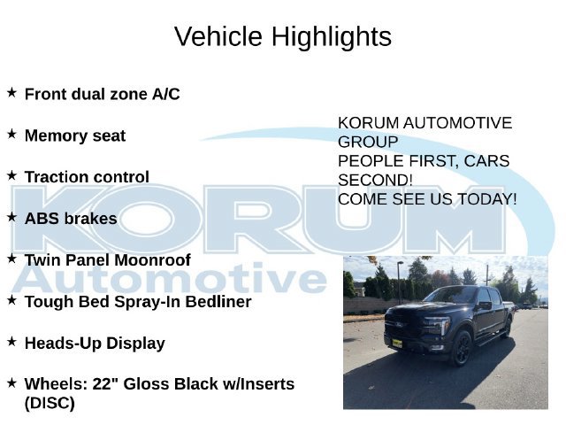 Certified 2024 Ford F150 Platinum AWD/4WD image 8