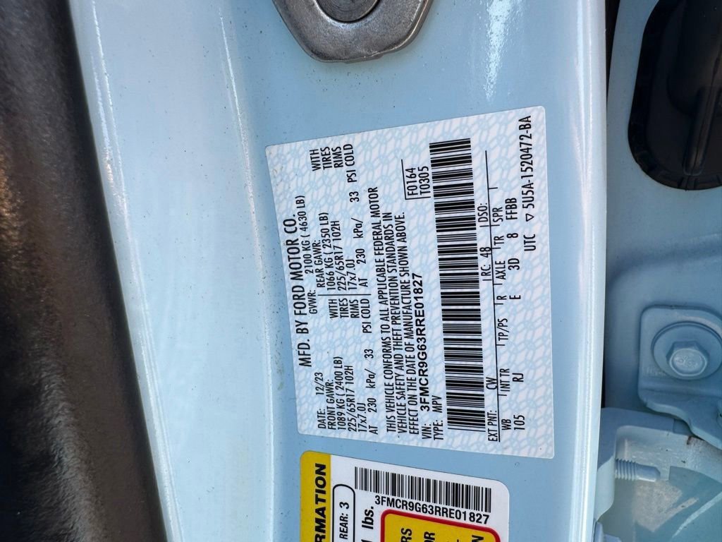 Certified 2024 Ford Bronco Sport Heritage w/ Heritage Convenience Package image 31