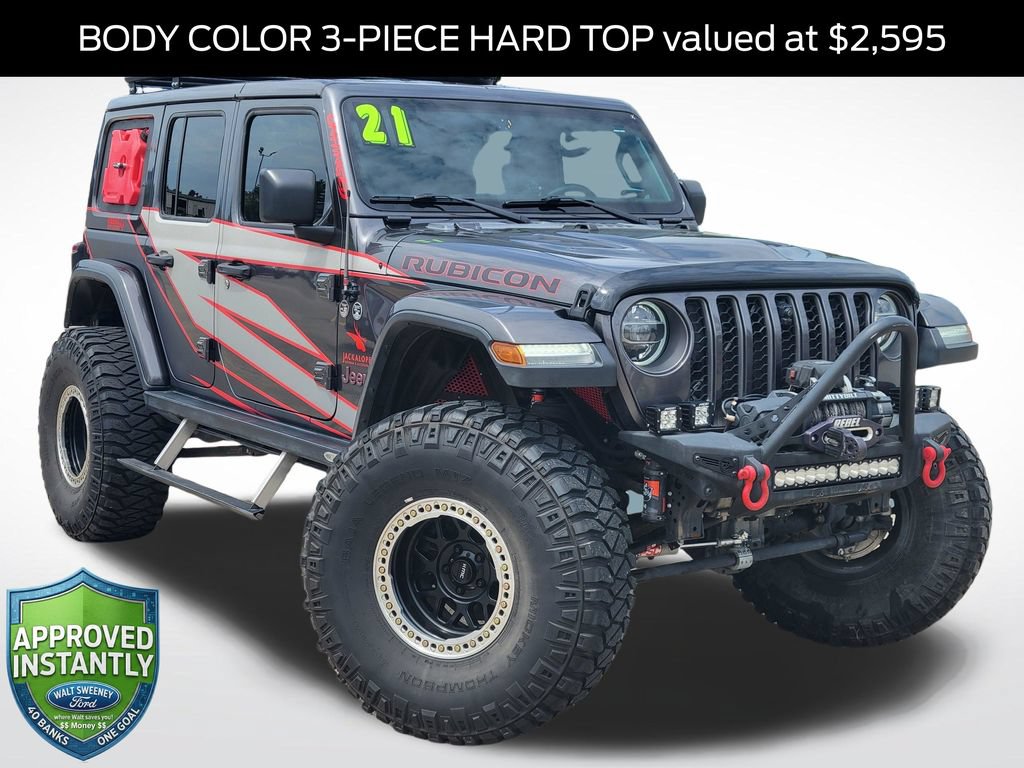 Used 2021 Jeep Wrangler Unlimited Rubicon