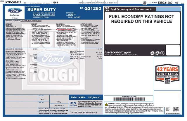 Certified 2019 Ford F350 Platinum w/ Platinum Ultimate Package image 14