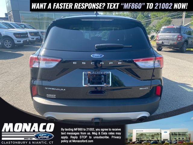 Certified 2022 Ford Escape Titanium w/ Class II Trailer Tow Package AWD/4WD image 7