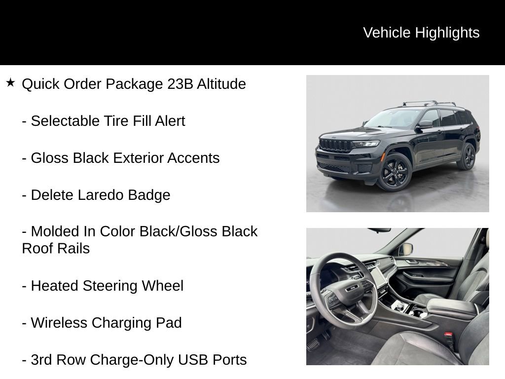 Used 2023 Jeep Grand Cherokee L Laredo AWD/4WD image 11