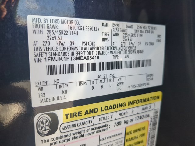 Certified 2021 Ford Expedition Max King Ranch AWD/4WD image 40