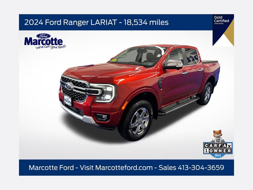 Certified 2024 Ford Ranger Lariat