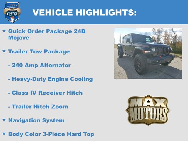 Used 2023 Jeep Gladiator Mojave w/ Trailer Tow Package image 5