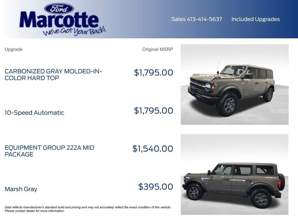 Certified 2025 Ford Bronco Big Bend image 9