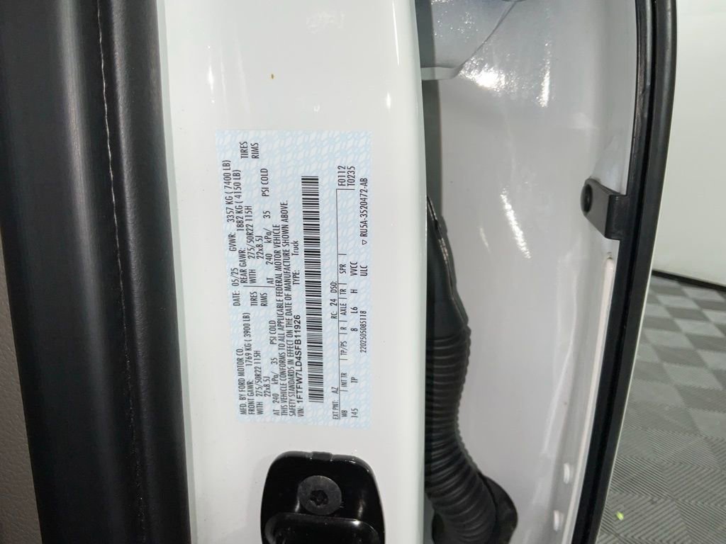 Certified 2025 Ford F150 Platinum w/ Equipment Group 703A Plus AWD/4WD image 28