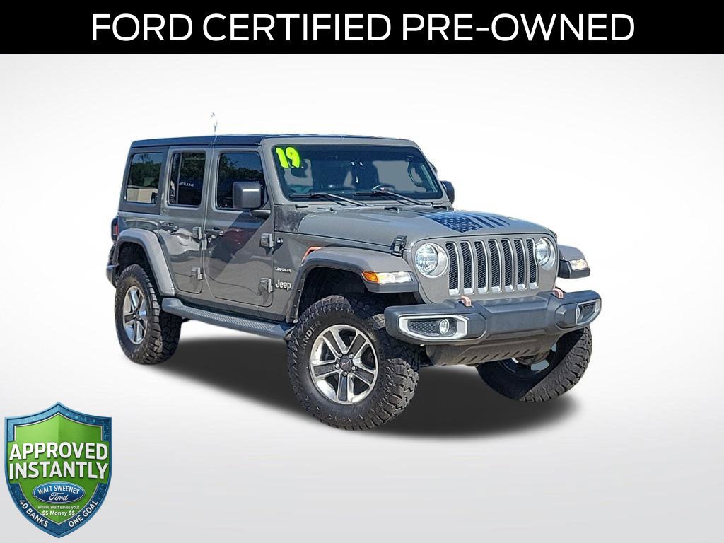 Used 2019 Jeep Wrangler Unlimited Sahara AWD/4WD image 1