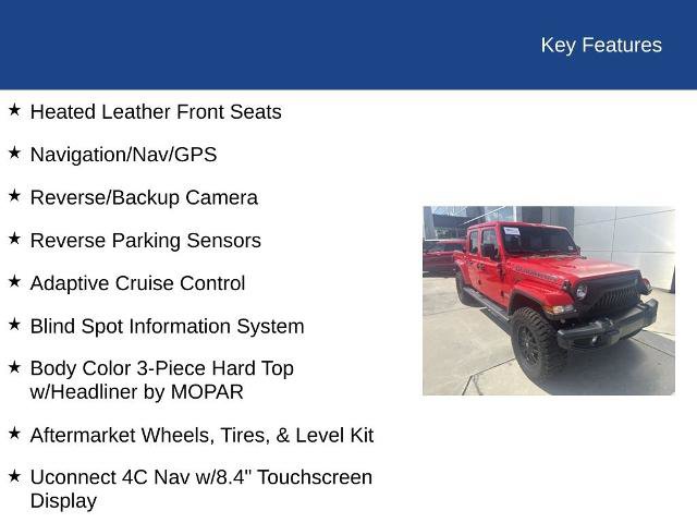 Used 2021 Jeep Gladiator Overland w/ Popular Equipment Package AWD/4WD image 32