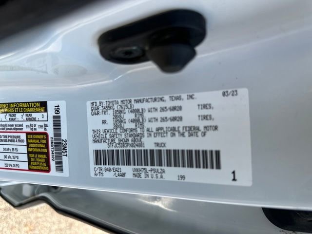 Used 2023 Toyota Tundra Limited AWD/4WD image 42