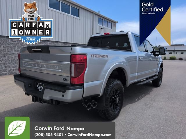 Certified 2021 Ford F350 Platinum w/ Tremor Off-Road Package AWD/4WD image 3
