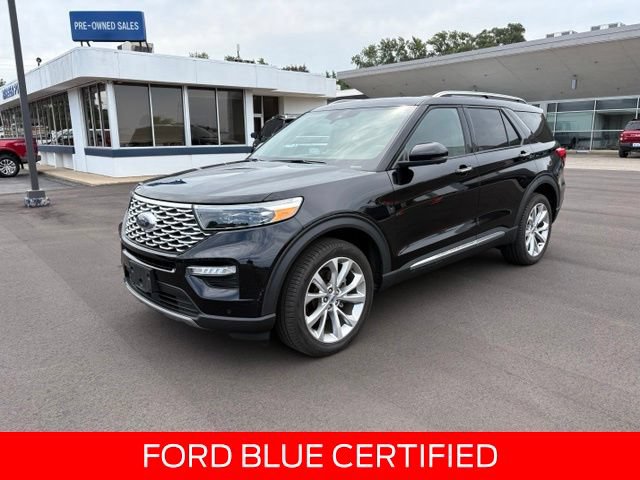 Certified 2023 Ford Explorer Platinum w/ Technology Package AWD/4WD image 1