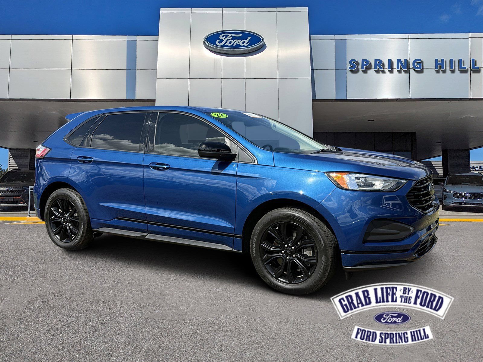 Certified 2022 Ford Edge SE w/ Black Appearance Package AWD/4WD image 1