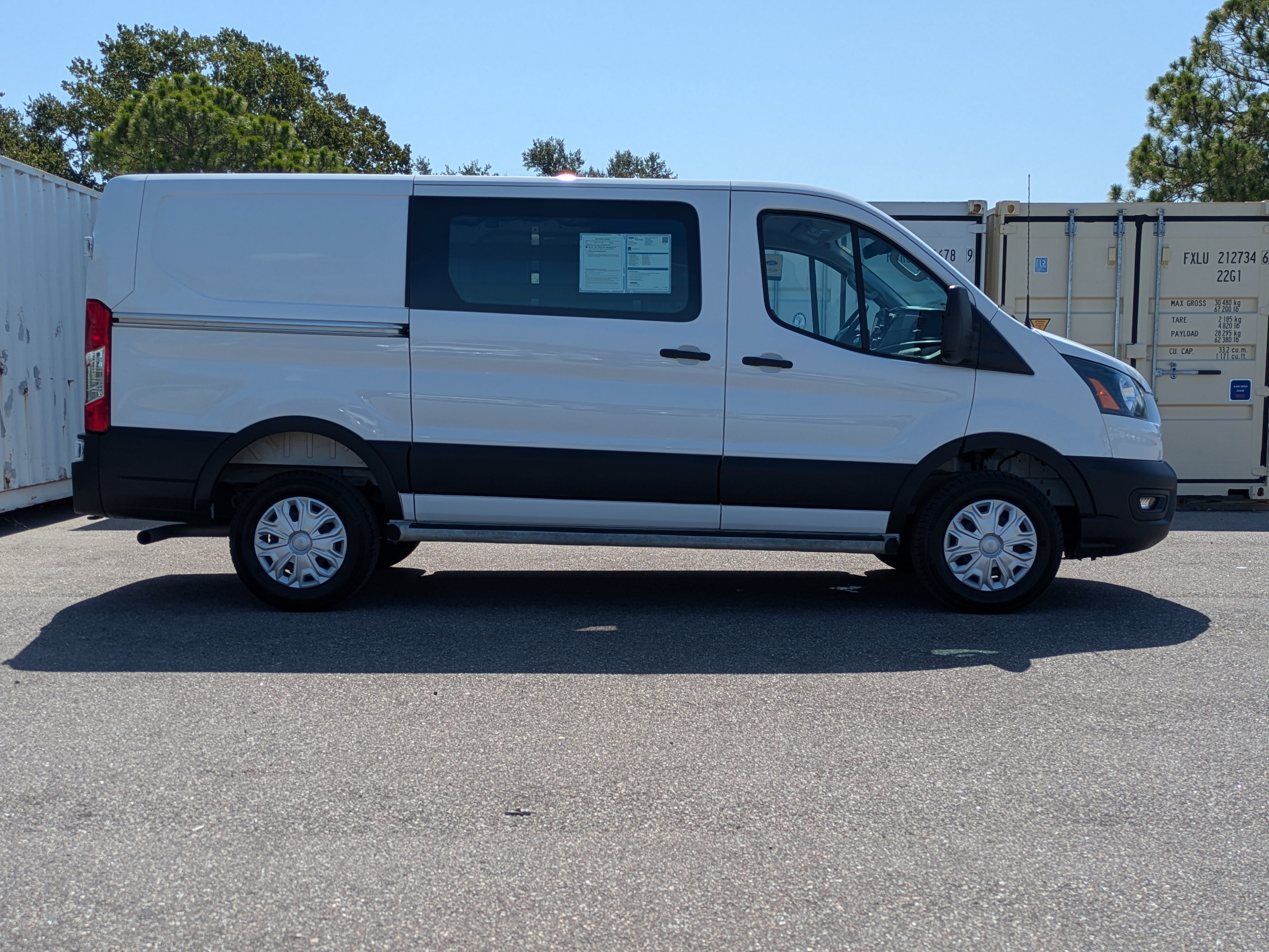 Certified 2025 Ford Transit 250 Low Roof w/ Exterior Upgrade Package RWD image 1