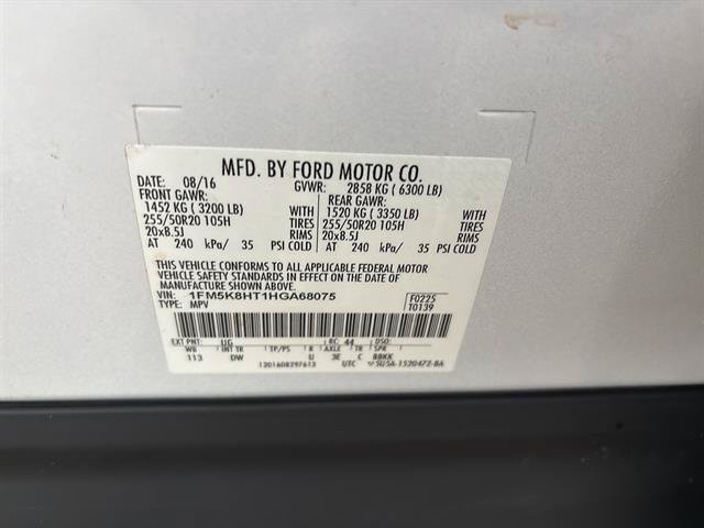Certified 2017 Ford Explorer Platinum AWD/4WD image 21