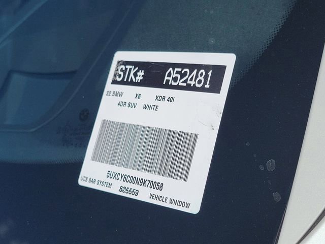 Used 2022 BMW X6 xDrive40i w/ Executive Package image 32