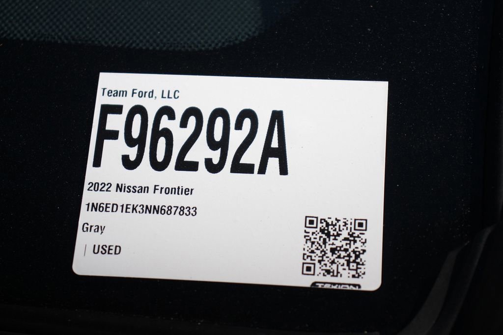 Used 2022 Nissan Frontier SV w/ Technology Package AWD/4WD image 30