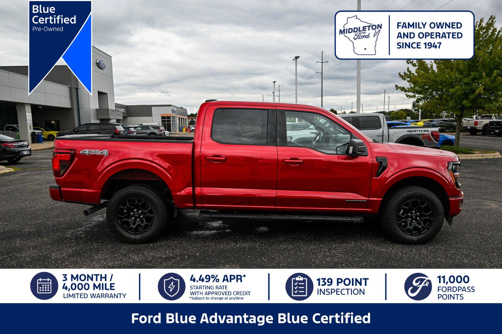 Certified 2024 Ford F150 XLT w/ Equipment Group 302A MID