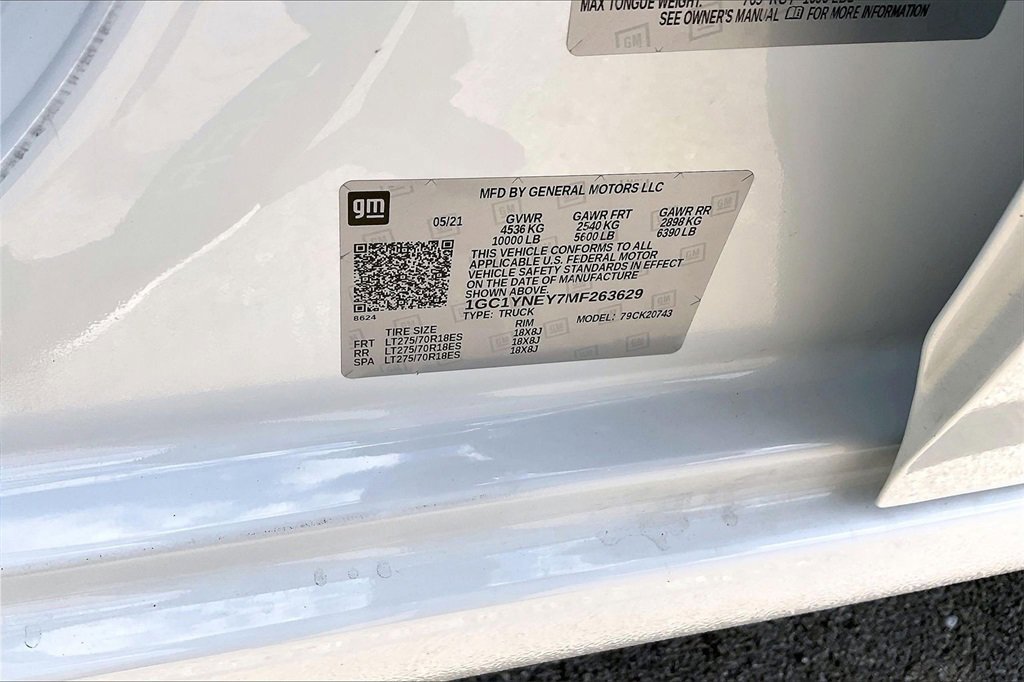 Used 2021 Chevrolet Silverado 2500 LT w/ Z71 Off-Road Package image 16