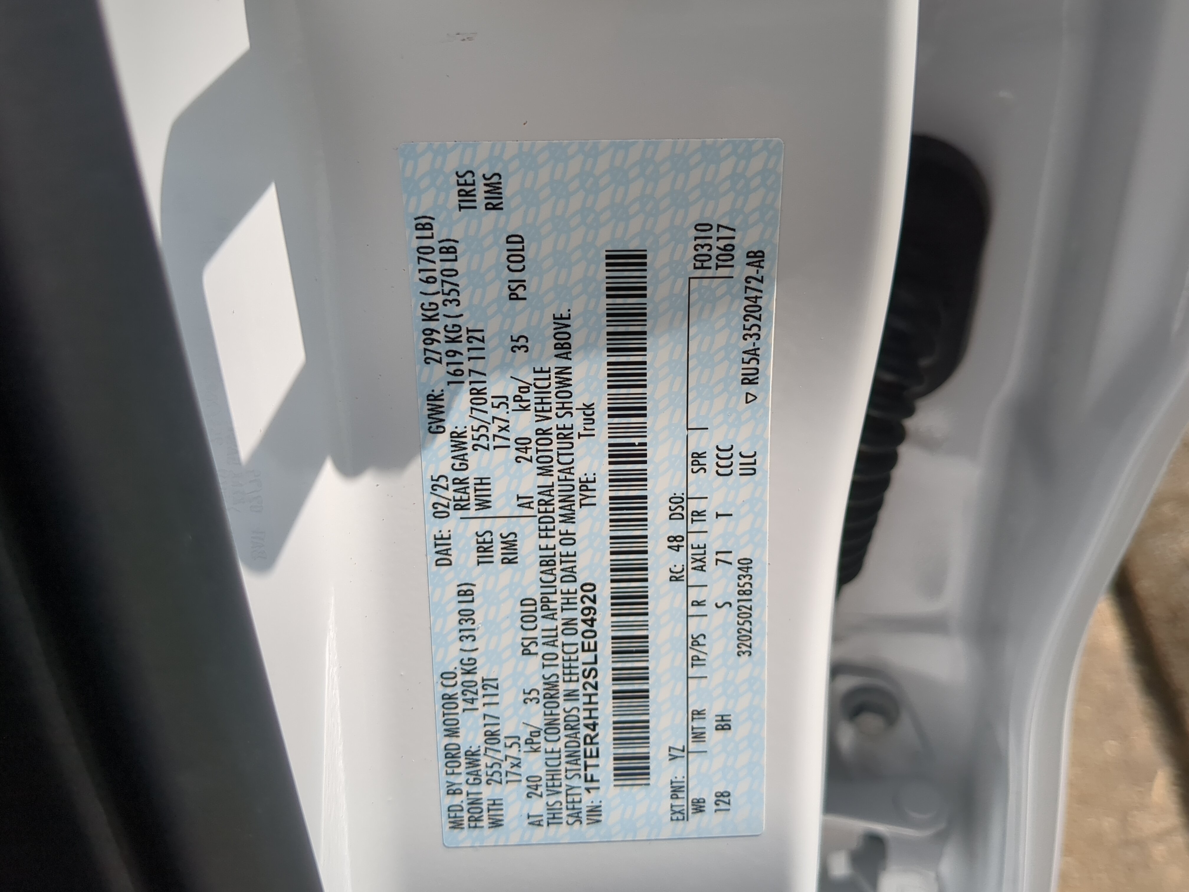 Certified 2025 Ford Ranger XLT AWD/4WD image 26