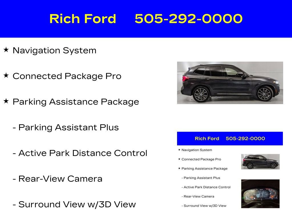 Used 2022 BMW X3 M40i w/ Premium Package AWD/4WD image 11