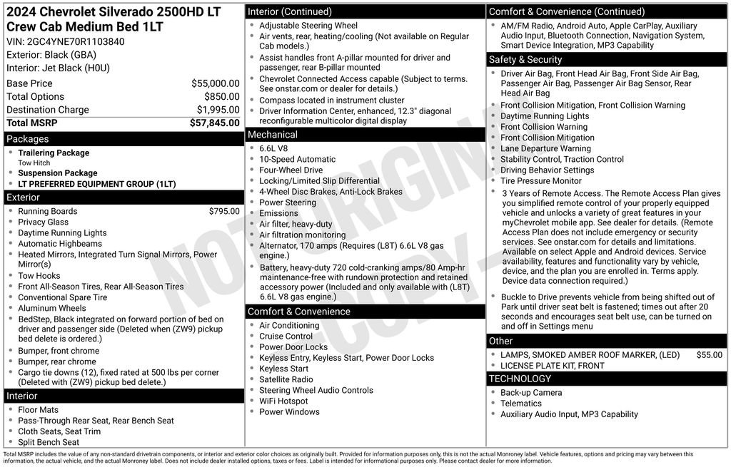Used 2024 Chevrolet Silverado 2500 LT AWD/4WD image 6
