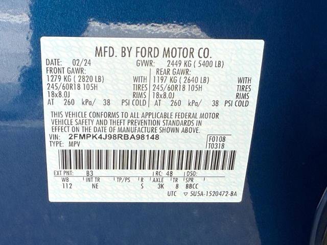 Certified 2024 Ford Edge SEL w/ Sport Appearance Package image 25