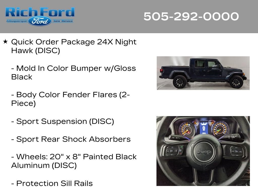 Used 2025 Jeep Gladiator Sport image 22