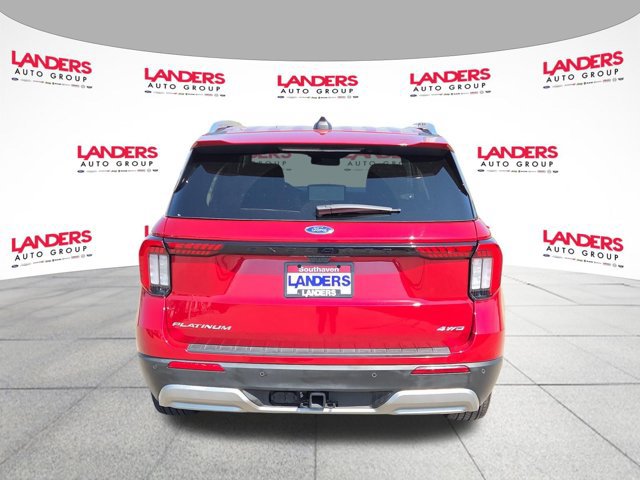 Certified 2025 Ford Explorer Platinum w/ LUX Leather Package AWD/4WD image 4