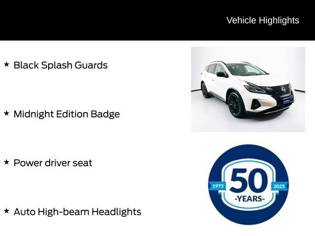 Used 2023 Nissan Murano SV w/ SV Midnight Edition Package AWD/4WD image 11