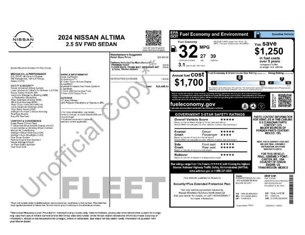 Used 2024 Nissan Altima 2.5 SV FWD image 6
