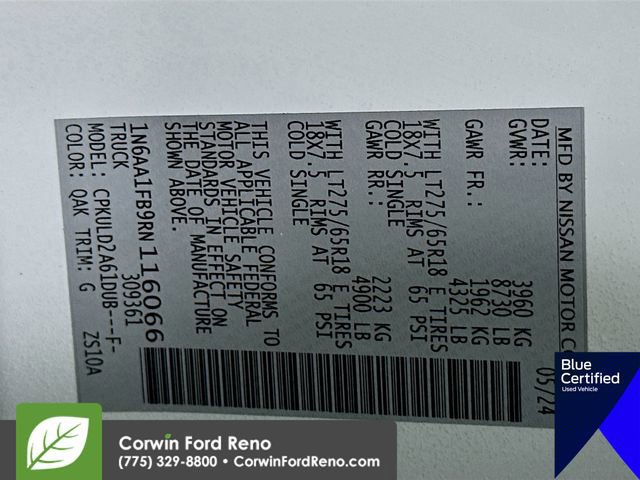 Used 2024 Nissan Titan PRO-4X image 36