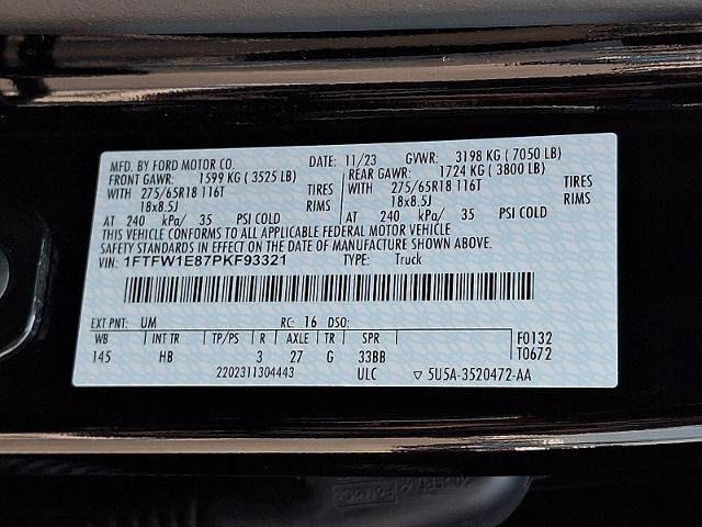 Certified 2023 Ford F150 Lariat AWD/4WD image 28